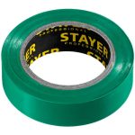 Изолента Stayer Protect-20 12292-G 19 мм зеленая 20 м