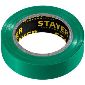 Изолента Stayer Protect-20 12292-G 19 мм зеленая 20 м