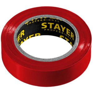 Изолента Stayer Protect-20 12292-R 19 мм красная 20 м