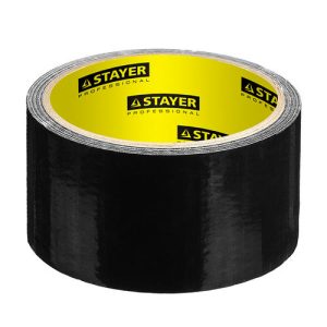 Лента армированная Stayer Proffessional 12086-50-25 черная 48 мм 25 м