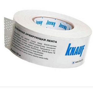 Лента перфорированная Knauf бумажная 52 мм 50 м