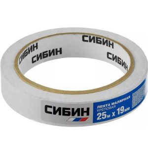 Лента малярная Cибин 12111-19_z01 креповая 19 мм 25 м