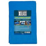 Тент универсальный с люверсами X-Glass 80 синий 3х6 м
