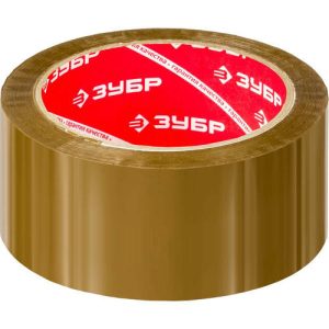 Лента клейкая Зубр Мастер 12033-50 коричневая 48 мм 60 м