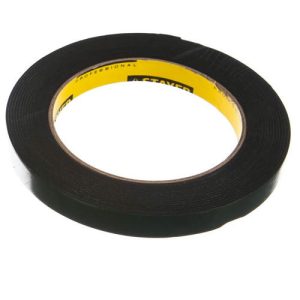Лента клейкая двухсторонняя Stayer Profi 12233-09-05 черная 9 мм 5 м