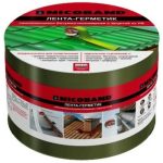 Лента герметизирующая Nicoband самоклеящаяся зеленая 10000х100 мм