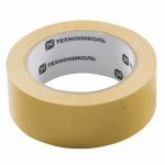 Скотч двусторонний полипропиленовый Технониколь 38 мм 25 м