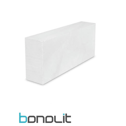 Блок газобетонный перегородочный 600*250*125мм В3,5 D500кг/м3 Bonolit