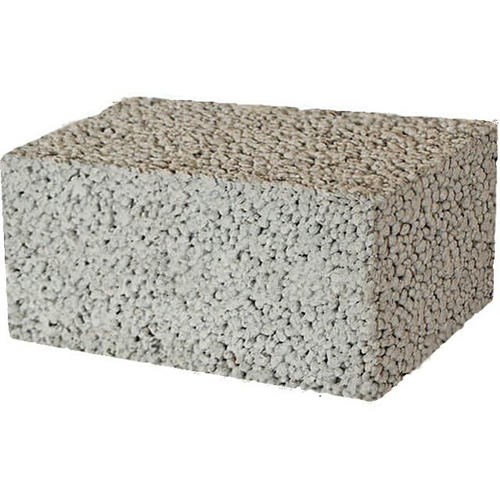 Блок термоплюс керамзитобетонный стеновой полнотелый 510*288*249мм М15кг/см2 D600кг/м3 Керамзит