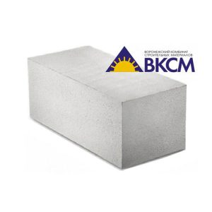 Блок газобетонный стеновой ВКСМ 600x250x400 D400