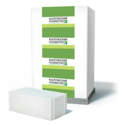 Блок газобетонный стеновой 625*300*200мм В3,5 D600кг/м3 Калужский — изображение 2