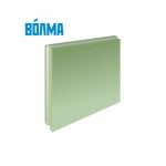 Плита пазогребневая влагостойкая (от фуры) гипсовая перегородочная полнотелая 667*500*100мм Волма