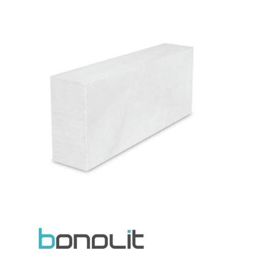 Блок газобетонный перегородочный 625*200*75мм B2,5 D500кг/м3 Bonolit