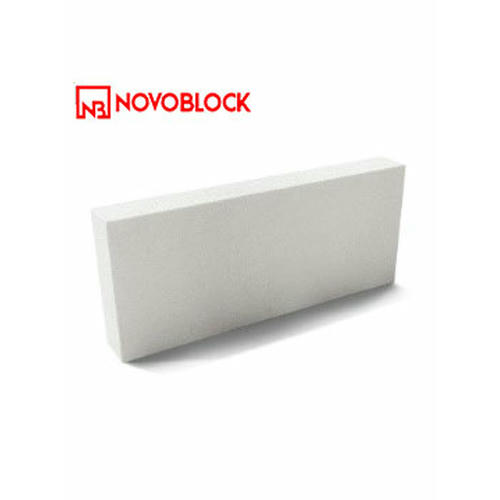 Блок газобетонный перегородочный 625*250*100мм B2,5 D500кг/м3 Novoblock