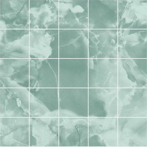 Стеновая панель ХДФ Акватон Малахит Морская волна 2440х1220 мм