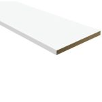 Доска отбойная Plastwood тип 1 с кабель-каналом белая 16х150х2800 мм