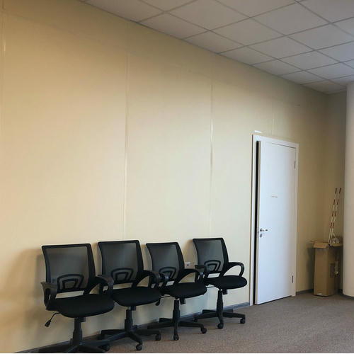 Панель стеновая декоративная Випрок трудногорючая Ral 1015 3000х1200 мм — изображение 2