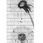 Панель стеновая ПВХ Starline Плитка 3D Бланш Одуван 2700х250х8 мм 12 шт