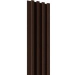 Панель реечная декоративная Кронапласт Legno Лиственница Темная 2900х166х24,1 мм