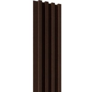 Панель реечная декоративная Кронапласт Legno Лиственница Темная 2900х166х24,1 мм