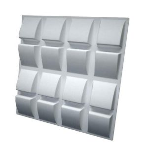 Дизайнерская 3D панель из гипса Artpole Slope 600х600 мм