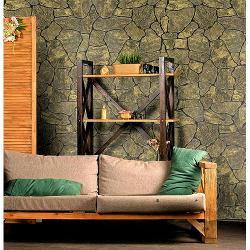 Стеновая панель МДФ Стильный Дом Камень коричневый 2440х1220 мм — изображение 2