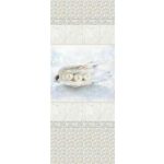 Панель стеновая ПВХ Панельпласт Вечерняя Фантазия Сюзанна Жемчуг Узор 2700х250х8 мм 4 шт