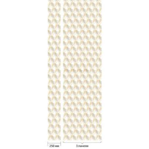 Панель стеновая ПВХ Оранда Фотолайт 80 Геометрия 2700х250 мм 10 шт