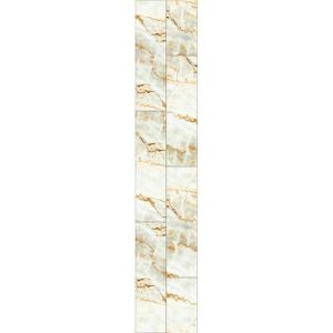 Панель стеновая ПВХ Панельпласт Ultra Marble Gold motion 2700х250х8 мм