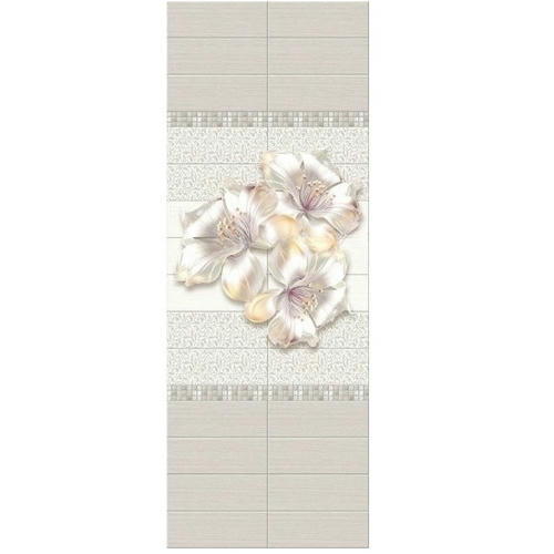 Панель стеновая ПВХ Оранда 3D Миррада узор 2700х250 мм 12 шт