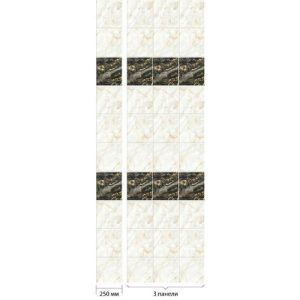 Панель стеновая ПВХ Оранда Фотолайт 102 Эдинбург 2700х250 мм 10 шт