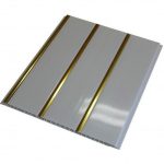 Панель потолочная ПВХ Starline Gold Line трехсекционная 3000х240х8 мм 10 шт