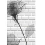 Панель стеновая ПВХ Starline Плитка 3D Бланш Розы 2700х250х8 мм 12 шт