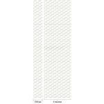 Панель стеновая ПВХ Оранда Фотолайт 58 Белые волны 850 2700х250 мм 10 шт