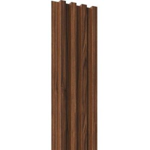 Панель реечная декоративная Кронапласт Legno Орех Пекан шоколад 2900х166х24,1 мм