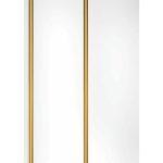 Панель ПВХ потолочная 2-х секционная 3000х240х8мм золото