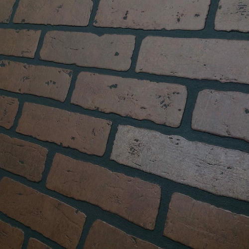 Стеновая панель ДВП DPI Кирпич красный обожженный 2440х1220 мм — изображение 2