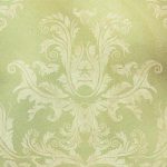 Стеновая панель ПВХ Век Барокко зеленый 2700х250 мм