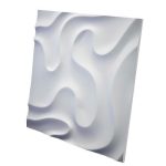 Дизайнерская 3D панель из гипса Artpole Fog 1 600х600 мм