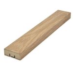 Рейка декоративная ПВХ Баффели Topline PW 1640 Дуб бунратти 2800х40х16 мм 12 шт