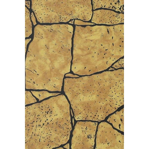 Стеновая панель МДФ Акватон Камень Камень Янтарный с тиснением 2440х1220 мм — изображение 2