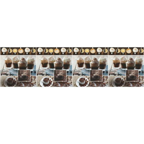 Фартук кухонный пластиковый Фартукофф Глясе 3000х600х1,5 мм