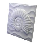 Дизайнерская 3D панель из гипса Artpole Underwater 500х500 мм