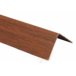 Угол ПВХ 20x20мм 2,7м орех