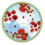 Панель потолочная ПВХ Novita 3D Маки 2500х2000 мм 8 штук