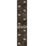 Панель стеновая ПВХ Панельпласт Вечерняя Фантазия Риальто Темный Вставка 2700х250х8 мм 2 шт