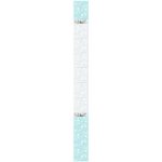 Стеновая панель ПВХ Novita фриз 3D Крокус лазурь добор 2700x250 мм