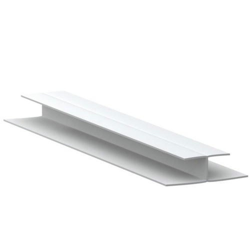 Профиль отделочный Н-соединительный Панельпласт PAN 301 для ПВХ панелей белый 3000 мм