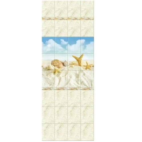 Панель стеновая ПВХ Оранда 3D Сейшелы узор 2700х250 мм 12 шт