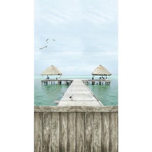 Стеновая панель ПВХ Novita Панорамы 3D Тайланд узор 2700х250 мм